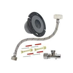 KIT PARA INSTALACIÓN DE SANITARIO CON BRIDA FLEXIBLE PARA TUBO DE COBRE