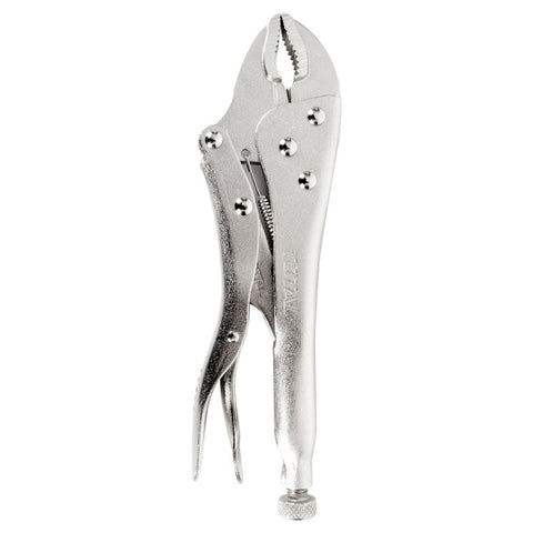 pinza de presion mordaza recta 10"